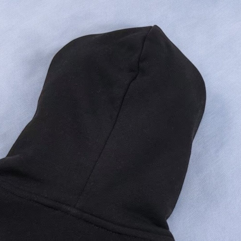 Stussy Black Hoodie with White Logo - Picture 6 of 10